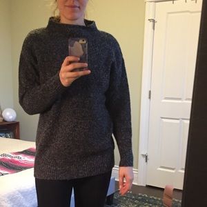 Brand new Uniqlo high neck gray oversized tunic